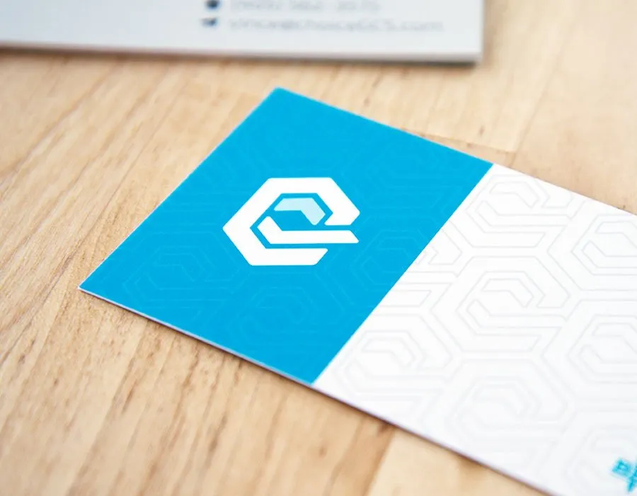 Choice Roofs Designs - myheartcreative The logo icon for Choice Roofs, as used on the front of their business card design.