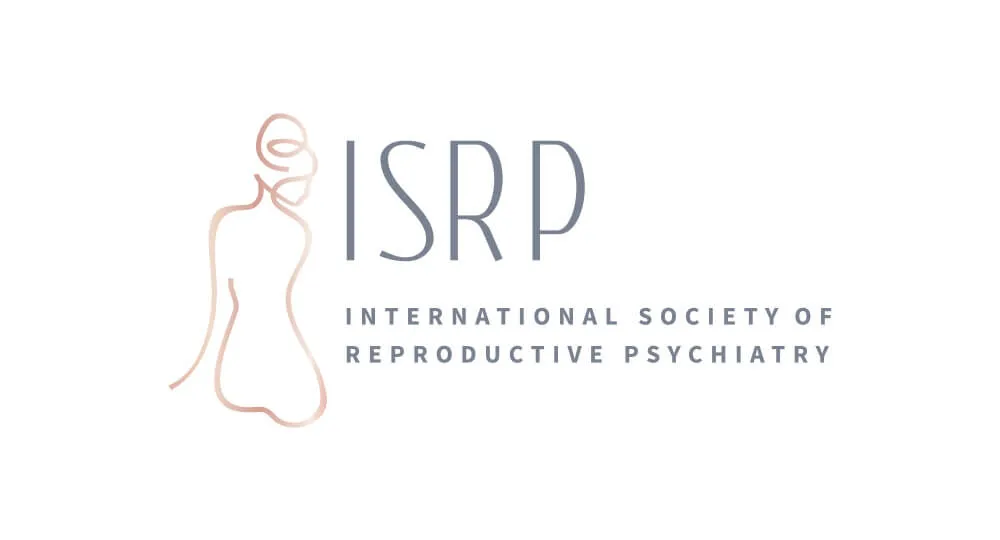 The logo design Oklahoma for ISRP, International Society of Reproductive Psychiatry. 