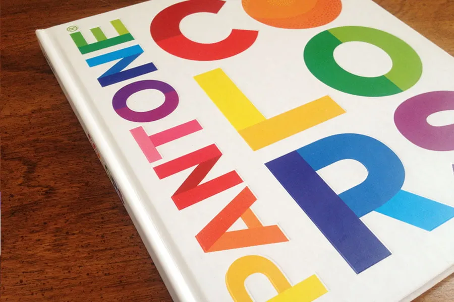A baby Pantone Colors book. 
