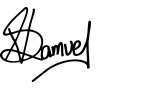Vinod's signature. "V Samuel"