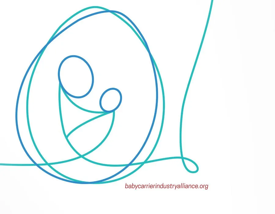 BCIA Designs - myheartcreative A line-work illustration of a parent holding their baby. The illustration was used on the banner design.