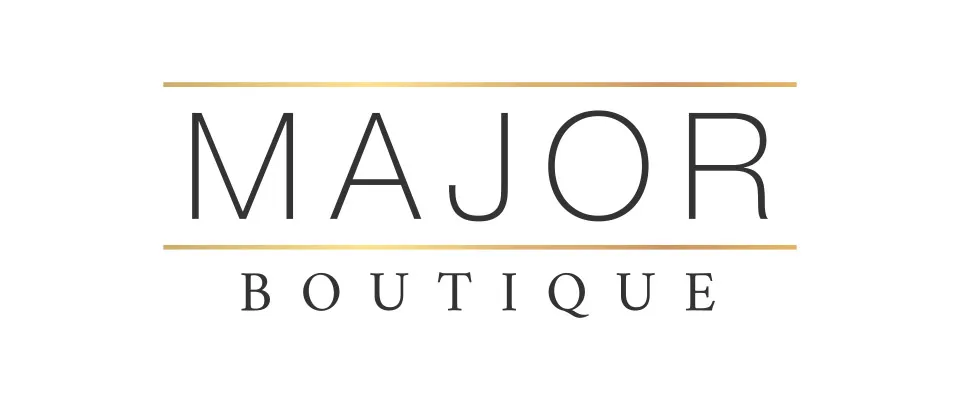 10 Logo Design Trends to Watch for in 2021 - myheartcreative The logo design for Major Boutique.