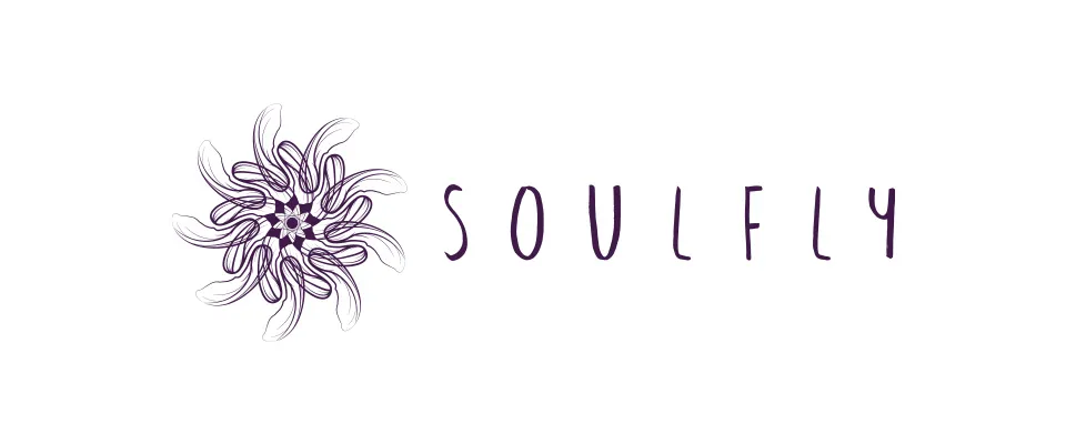 What Is the Future of Logo Design Dallas in 2022? - myheartcreative The logo design for SoulFly. The icon is an abstract design inspired by a flower in nature.