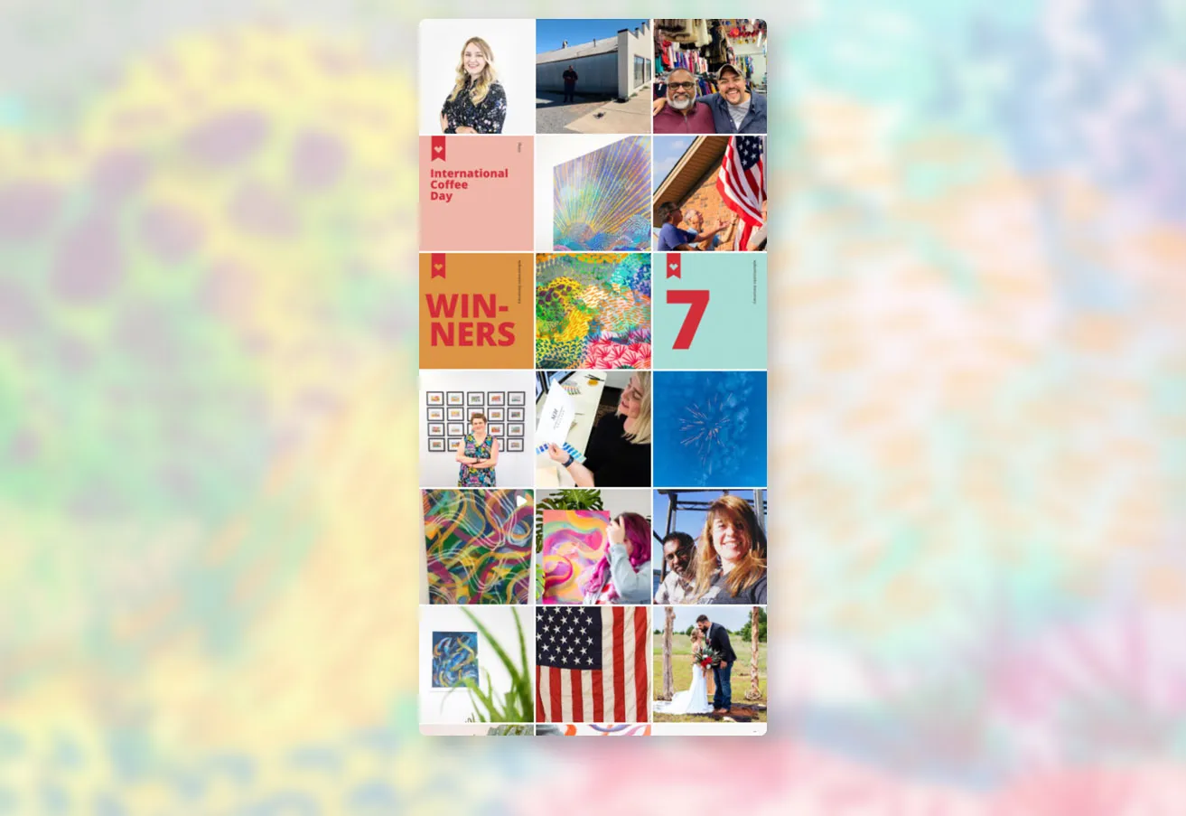 A professionally-curated Instagram feed for myheartcreative. 