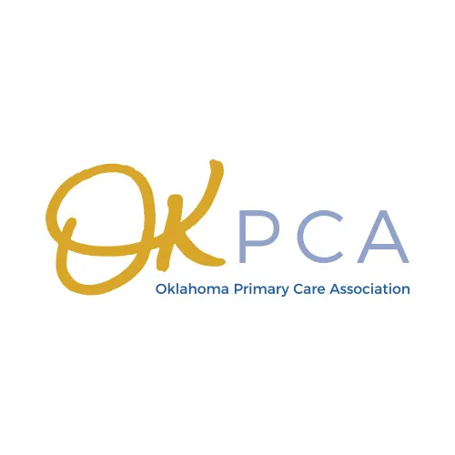 The Fundamentals of Font Psychology - myheartcreative The Oklahoma Primary Care Association (OKPCA) logo using a hand-lettered fonts.