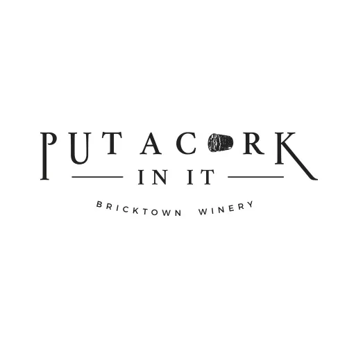 The Fundamentals of Font Psychology - myheartcreative The Put A Cork In It, Bricktown Winery logo with custom fonts.