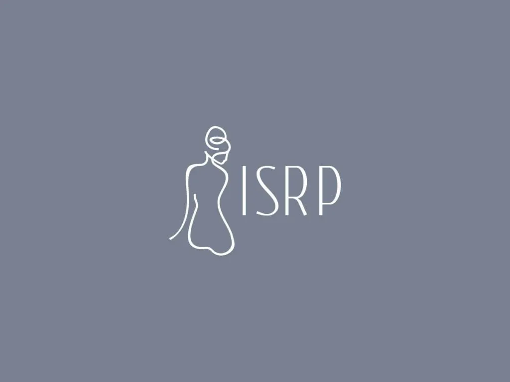The ISRP logo on a gray background. 