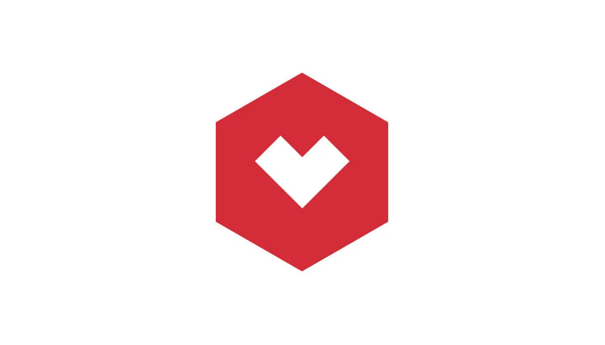 The logo icon for myheartcreative, created by their Oklahoma design team. 