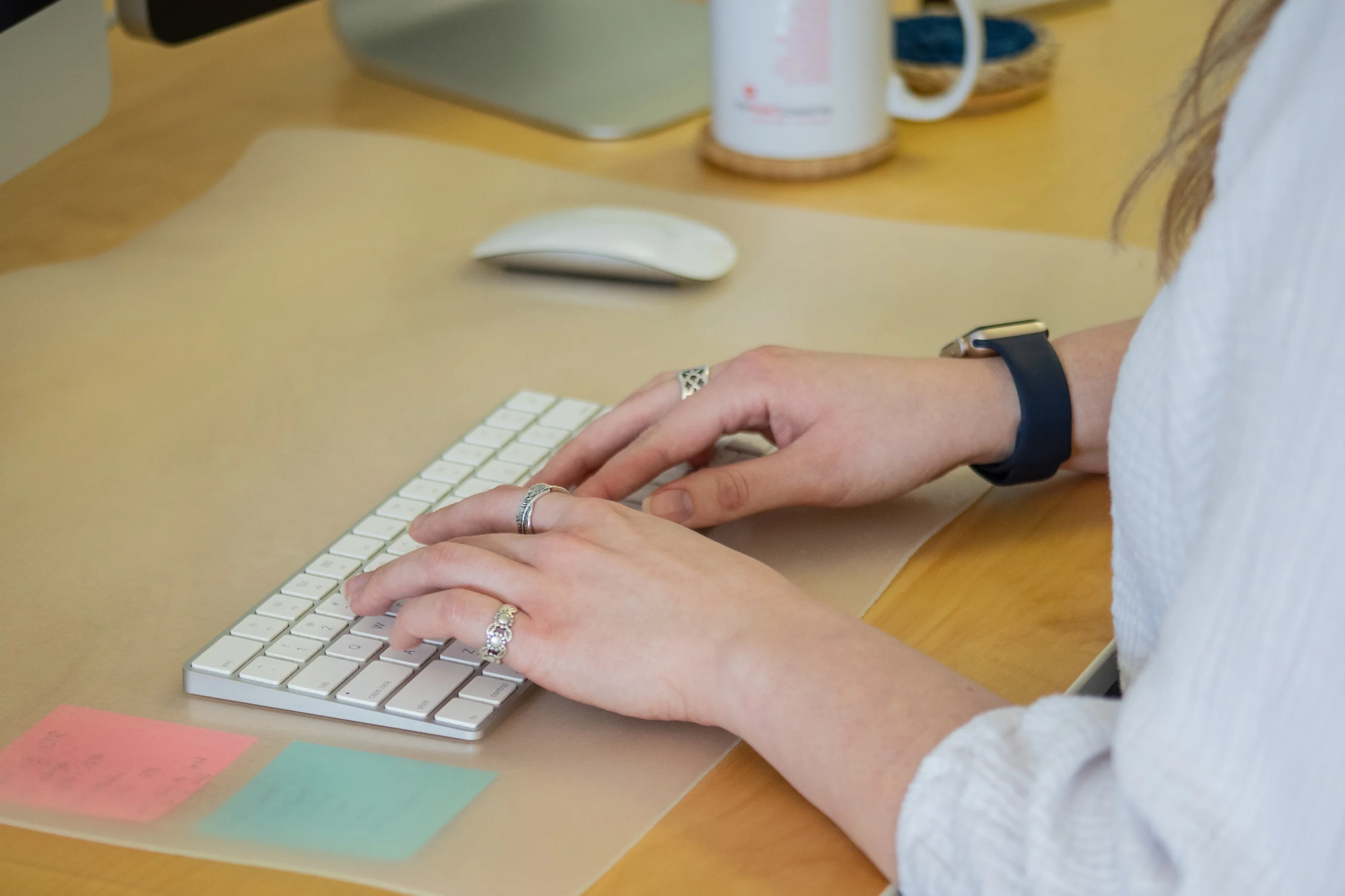 A content writer writing for an SEO Marketing campaign. 