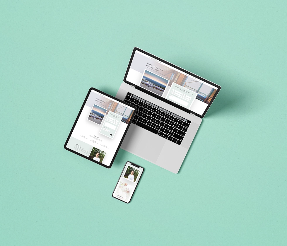 A quality website designed for A Servant's Hands Massage Therapy that is responsive on multiple devices. 