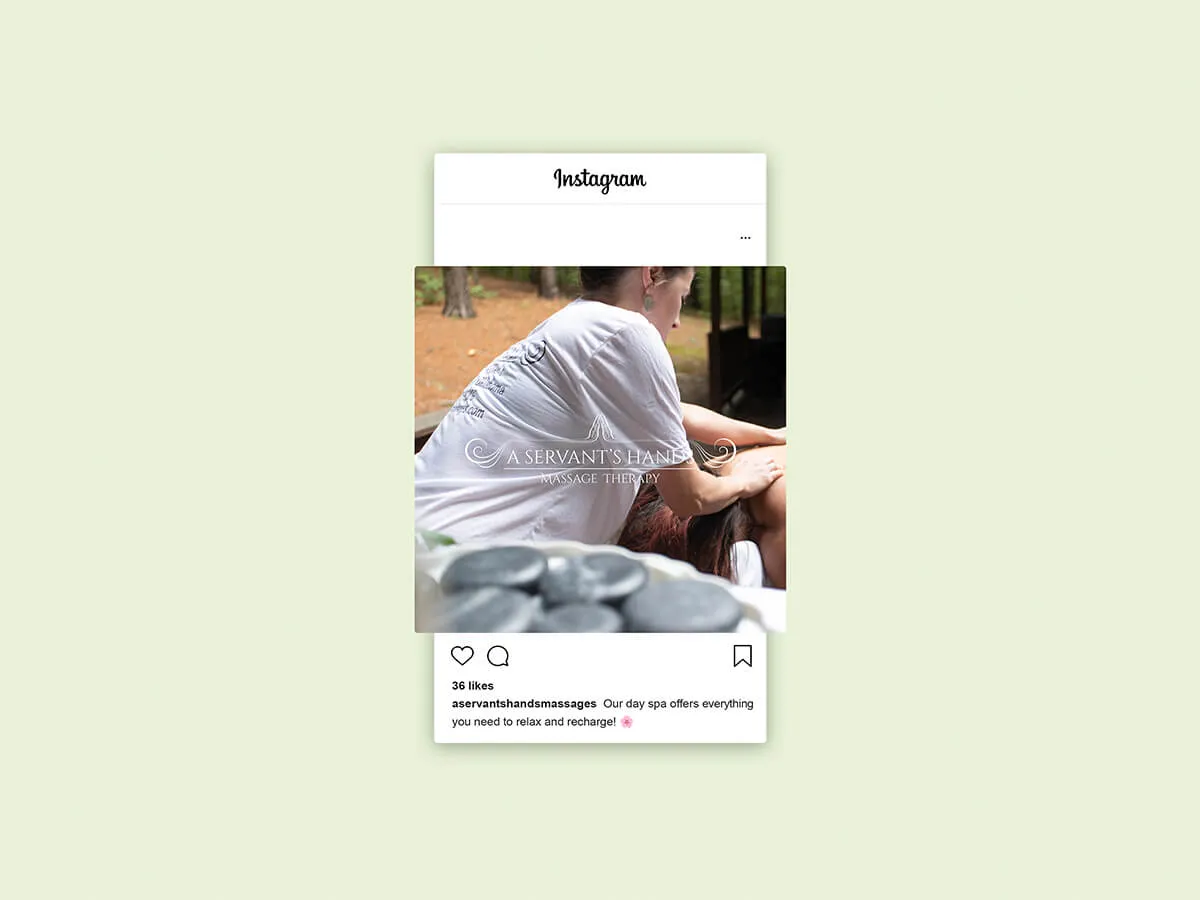 custom Instagram graphic