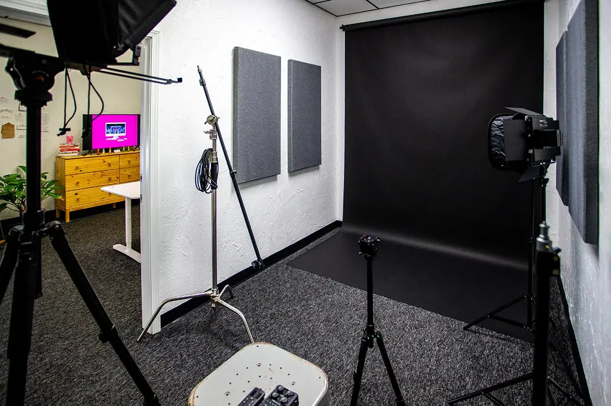 header-recording-studio The inside of the video recording studio